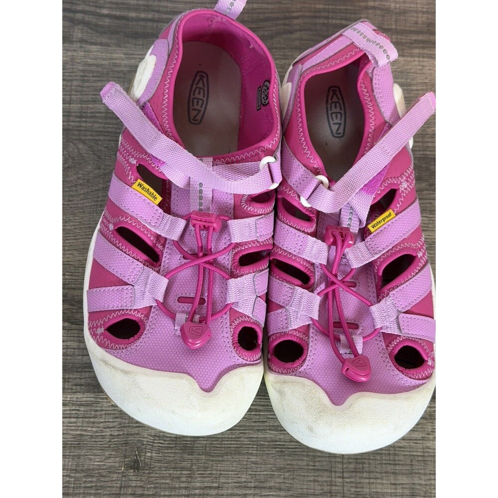 Keen Womens Sz 6 Shoes Sandals Pink Waterproof Hiking Sport Fisherman